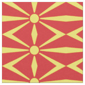 Vlag van Noord-Macedonië Stof (Close Up)