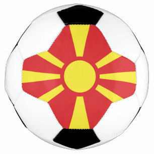 Vlag van Noord-Macedonië Voetbal