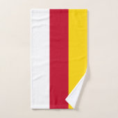 Vlag van Noord-Ossetië Bad Handdoek (Handdoek)