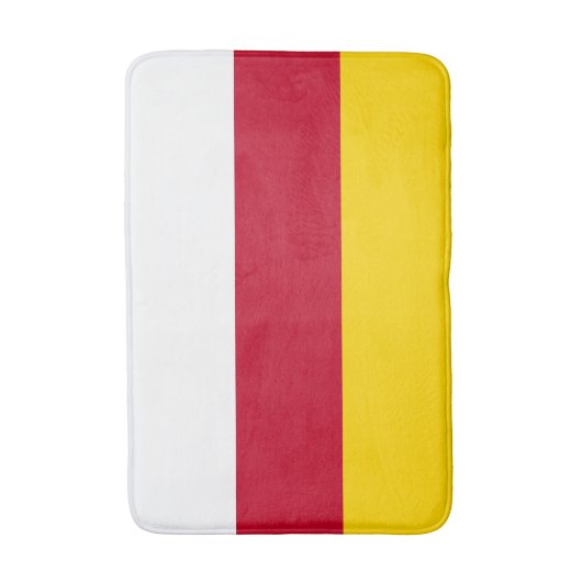 Vlag van Noord-Ossetië Badmat (Voorkant Verticaal)