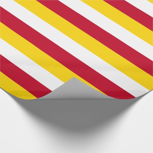 Vlag van Noord-Ossetië Cadeaupapier (Hoek)