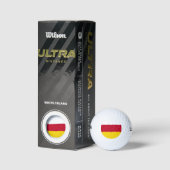 Vlag van Noord-Ossetië Golfballen (Verpakking)