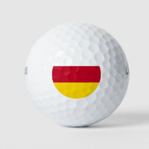 Vlag van Noord-Ossetië Golfballen