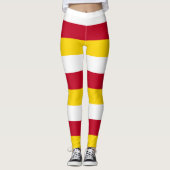 Vlag van Noord-Ossetië Leggings (Voorkant)