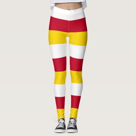 Vlag van Noord-Ossetië Leggings (Voorkant)