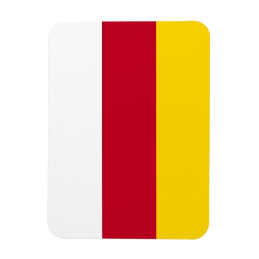 Vlag van Noord-Ossetië Magneet (Verticaal)