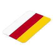 Vlag van Noord-Ossetië Magneet (Linkerzijde)