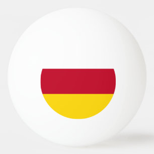 Vlag van Noord-Ossetië Pingpongbal