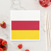 Vlag van Noord-Ossetië Servet (Insitu)