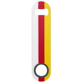 Vlag van Noord-Ossetië Speed Flessenopener (Voorkant)