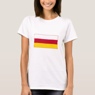 Vlag van Noord-Ossetië T-shirt