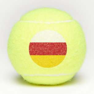 Vlag van Noord-Ossetië Tennisballen