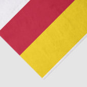 Vlag van Noord-Ossetië Tissuepapier (Detail)