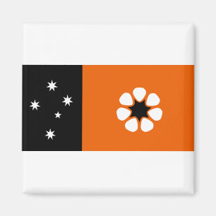 Vlag van Noord-Territorium, Australië Magneet