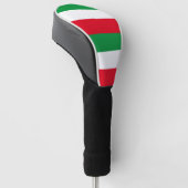 Vlag van Noordrijn-Westfalen Hoesje Golfkop Golfheadcover (Schuin)