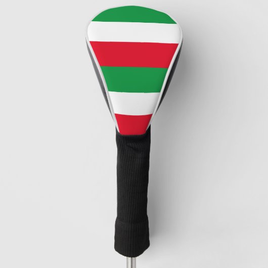 Vlag van Noordrijn-Westfalen Hoesje Golfkop Golfheadcover (Voorkant)