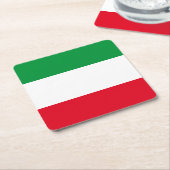 Vlag van Noordrijn-Westfalen-papierafval Kartonnen Onderzetters (Schuin)