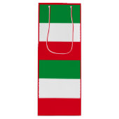 Vlag van Noordrijn-Westfalen Wine Gift Bag Wijn Cadeautas (Voorkant)