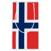 Vlag van Noorse Gift Bag Klein Cadeauzakje (Voorkant)