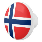 Vlag van Noorse keramische Knob Knop (Rechts)