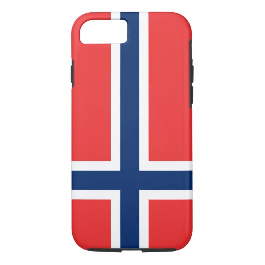 Vlag van Noorwegen Case-Mate iPhone Case (Achterkant)