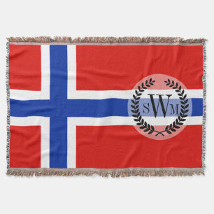 Vlag van Noorwegen Deken