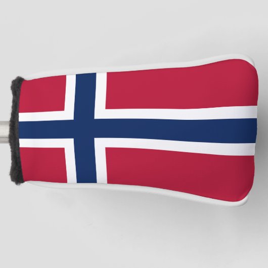 Vlag van Noorwegen Golfheadcover (Voorkant)