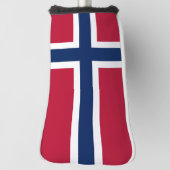 Vlag van Noorwegen Golfheadcover (Draai 90)