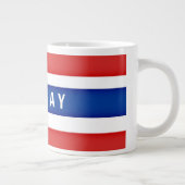 Vlag van Noorwegen Grote Koffiekop (Rechts)