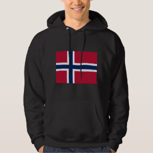 Vlag van Noorwegen Hoodie