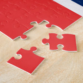 Vlag van Noorwegen Legpuzzel (Zijkant)