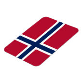 Vlag van Noorwegen Magneet (Linkerzijde)