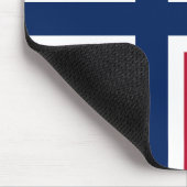 Vlag van Noorwegen Muismat (Hoek)
