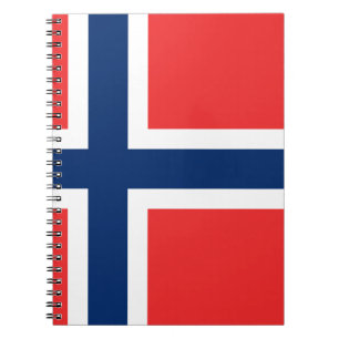 Vlag van Noorwegen Notitieboek