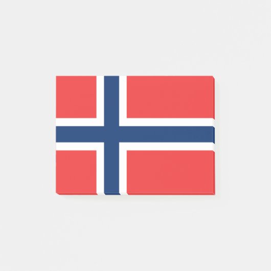 Vlag van Noorwegen Post-it® notes (Voorkant)