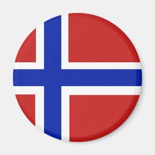 Vlag van Noorwegen Scandinavisch Magneet
