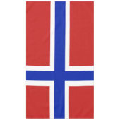 Vlag van Noorwegen Scandinavisch Tafelkleed (Voorkant)