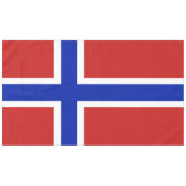 Vlag van Noorwegen Scandinavisch Tafelkleed (Voorkant (Horizontaal))