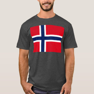 Vlag van Noorwegen T-shirt