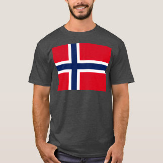 Vlag van Noorwegen T-shirt