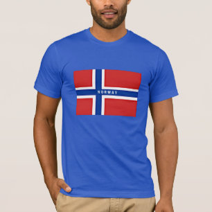Vlag van Noorwegen T-shirt
