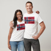 Vlag van Noorwegen T-shirt (Unisex)