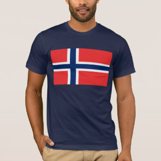 Vlag van Noorwegen T-shirt