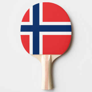 Vlag van Noorwegen Tafeltennisbatje