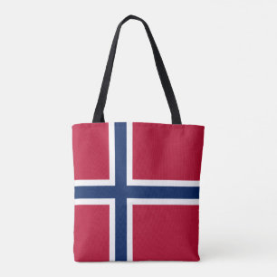 Vlag van Noorwegen Tote Bag