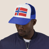 Vlag van Noorwegen Trucker Pet (In situ)