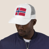 Vlag van Noorwegen Trucker Pet (In situ)