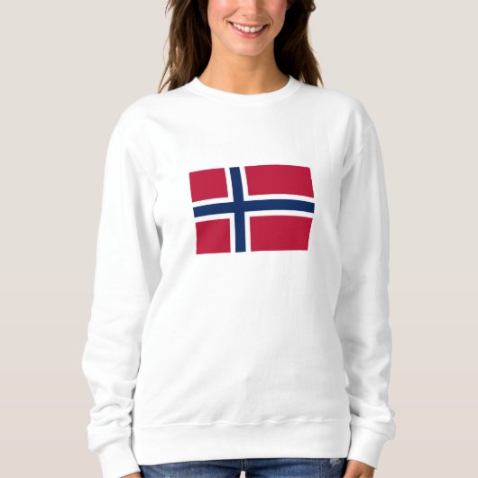 Vlag van Noorwegen Trui (Voorkant)