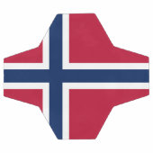 Vlag van Noorwegen Voetbal (Enkel)