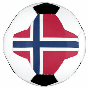 Vlag van Noorwegen Voetbal
